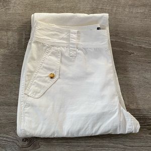 American living white cargo pants